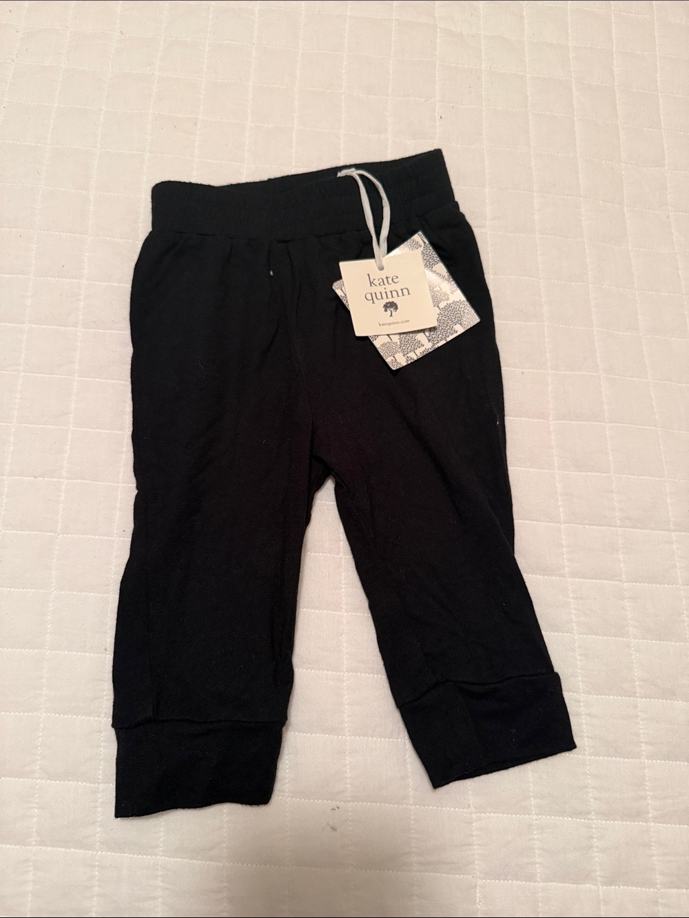 kate quinn Black Bamboo Leggings